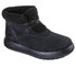 Ghete sport, dama, SKECHERS GO WALK HORIZON BOOT 144722-BBK negru, piele intoarsa
